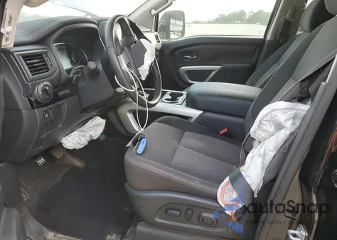 2024 Nissan Titan Pro-4X из США, поврежденный, VIN 1N6AA1ED1RN114055